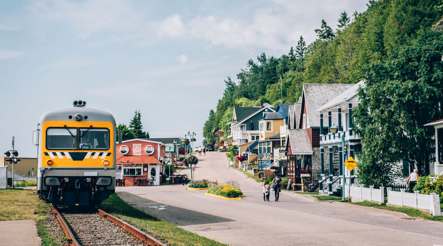 Round trip BaieSaintPaul La Malbaie Train de Charlevoix Train